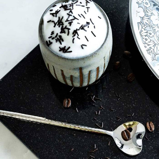 Hammered Heart Spoon – Stainless Steel