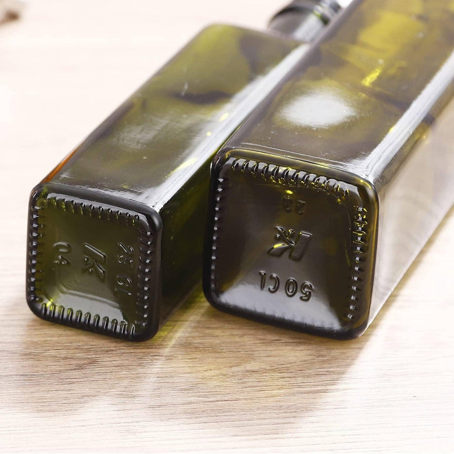 Glass Oil & Vinegar Dispenser Bottle – 500ml - Clear