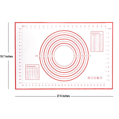 Non-Stick Silicone Baking Mat – XL (19.7" × 27.6")