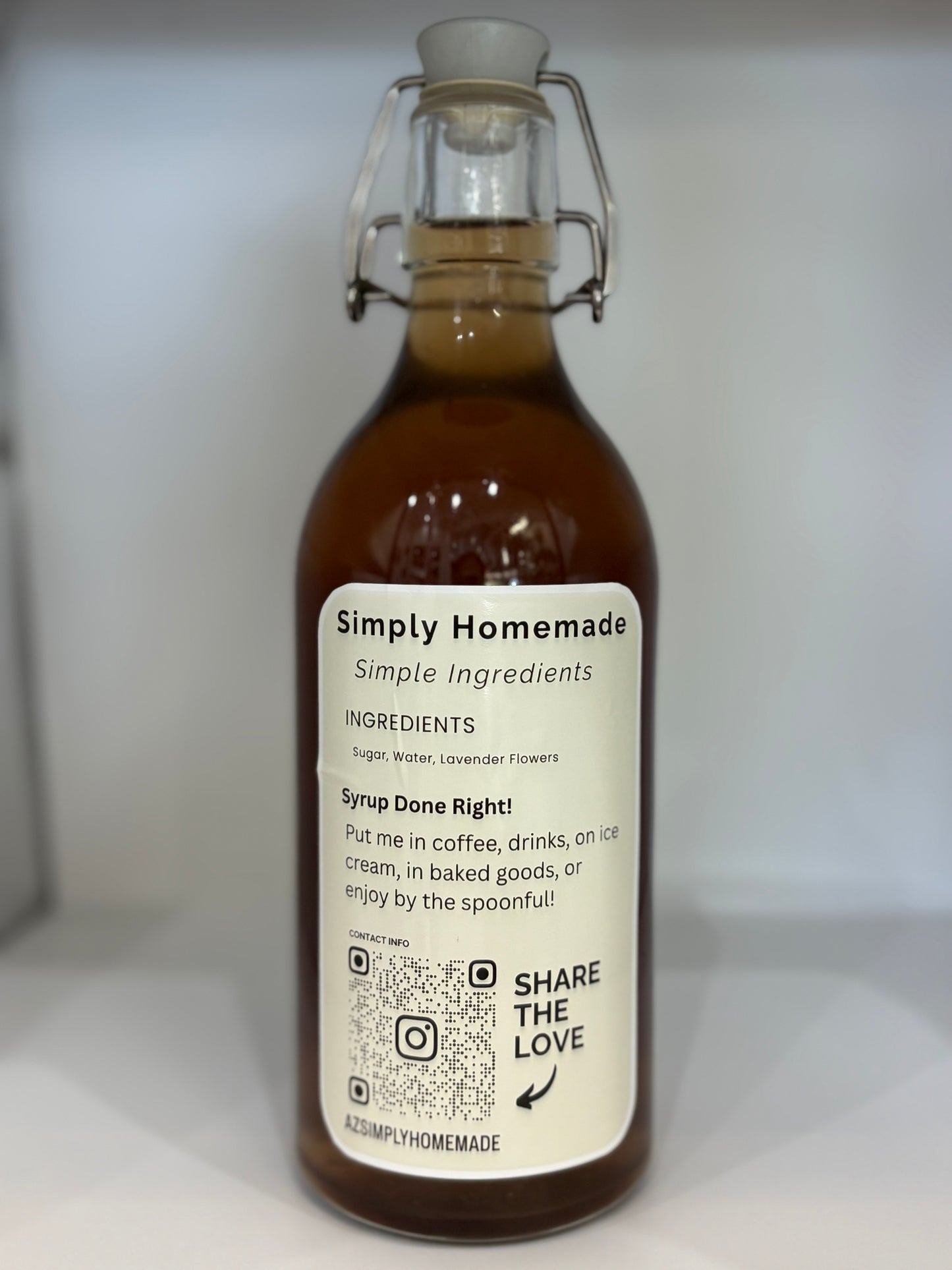 Coffee Syrup - Lavender