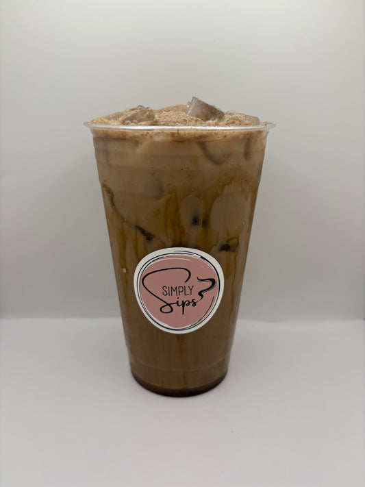 Iced Revive Mushroom Tea Latte