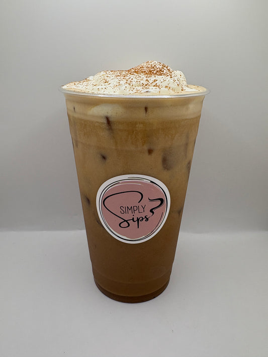 Iced Apple Cider Cold Foam Latte