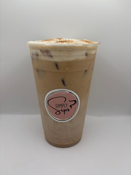 Iced Oatmeal Cookie Chai Latte