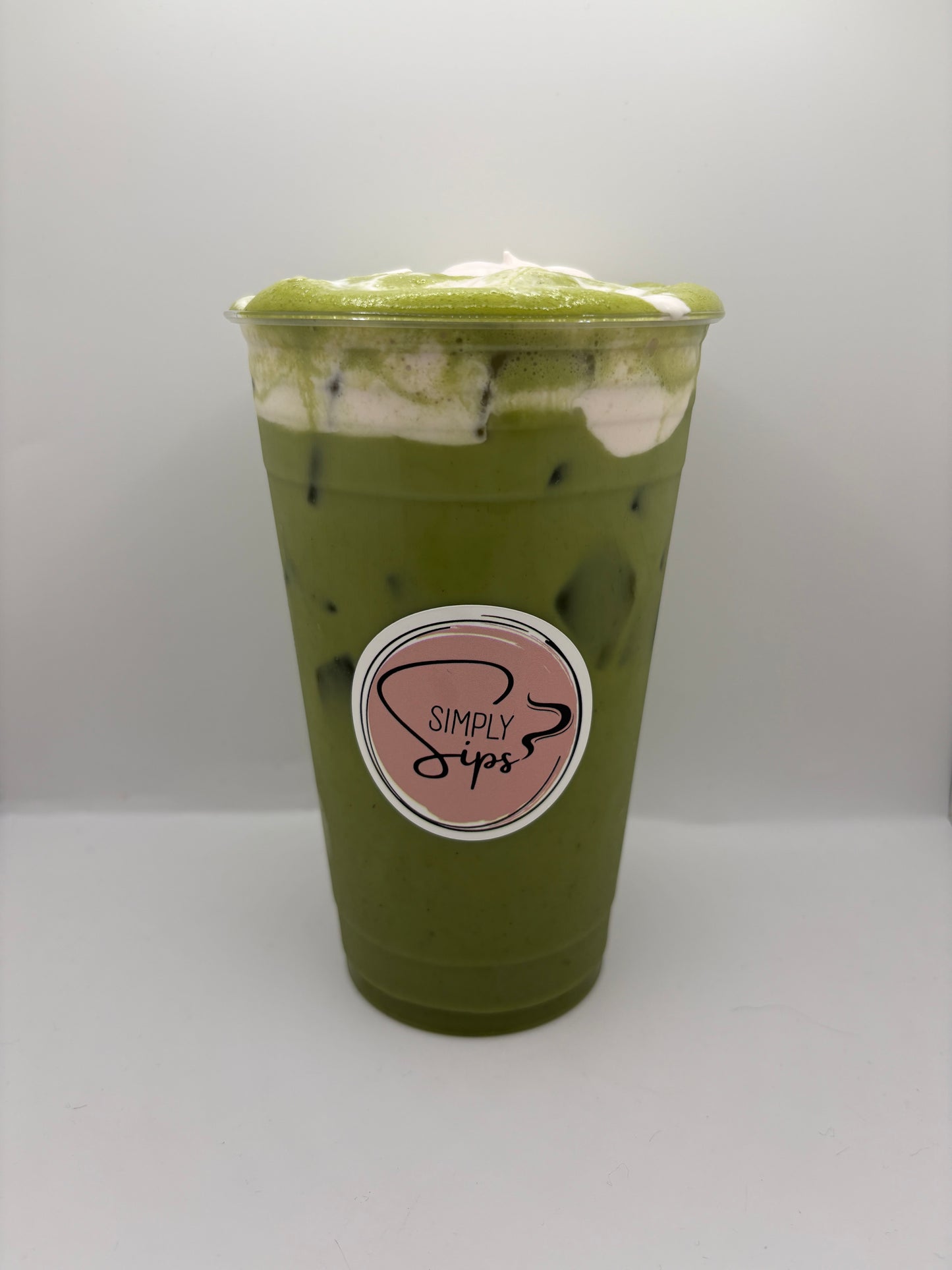 Iced Strawberry Matcha