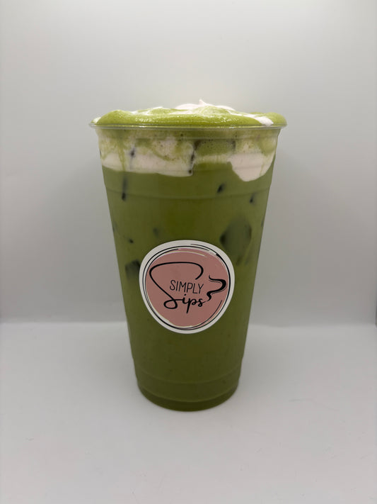 Iced Strawberry Matcha